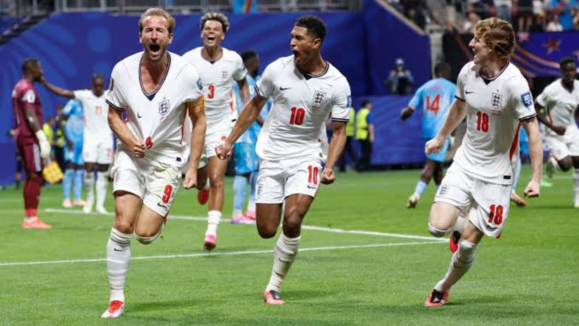 Harry Kane Brace Powers England Past Congo DR into FIFA World Cup 2026 Last 16