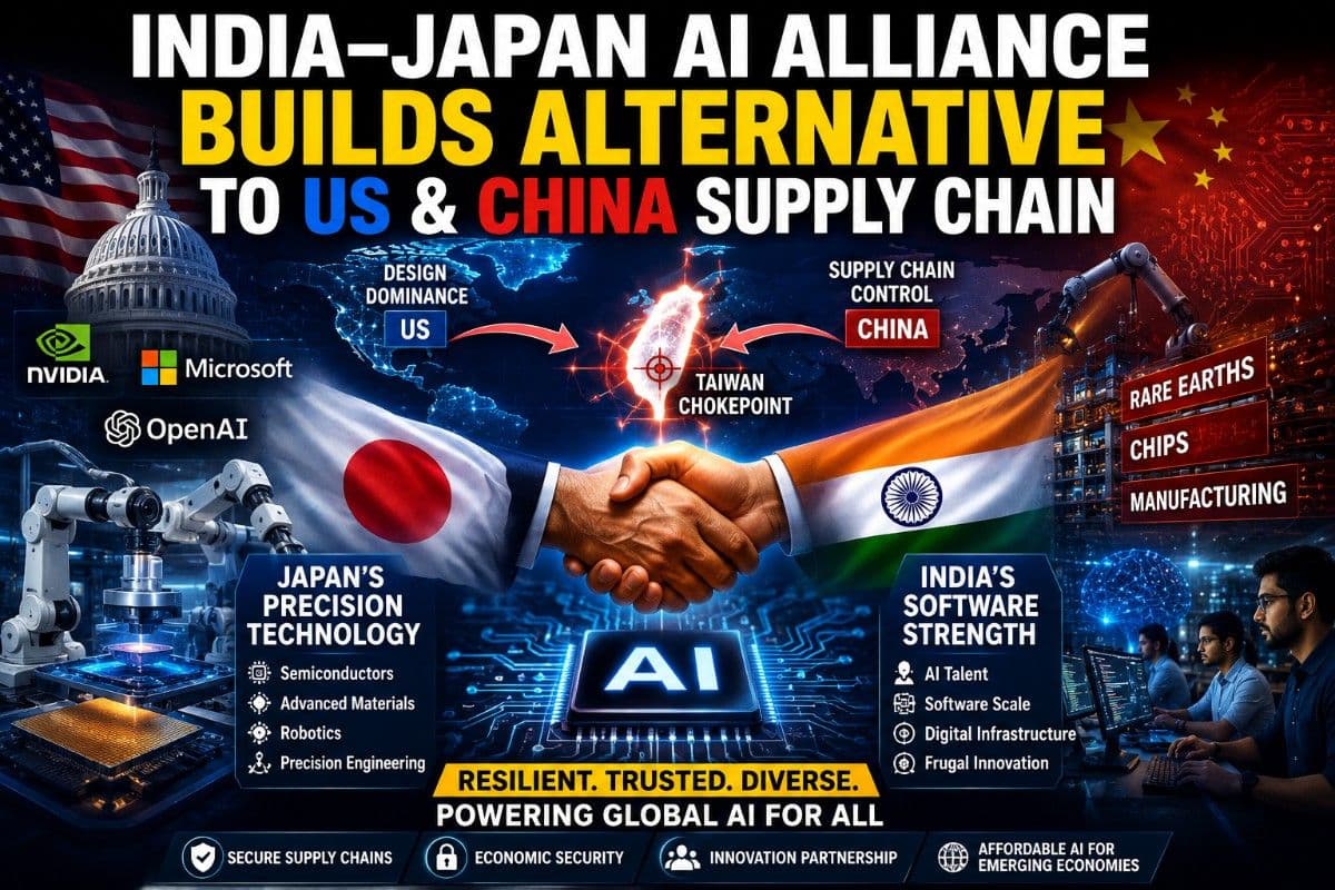 US-China AI Rivalry Enters New Phase as India-Japan Alliance Aims to Build Alternative Tech Supply Chain for Global AI Boom | Exclusive Analysis