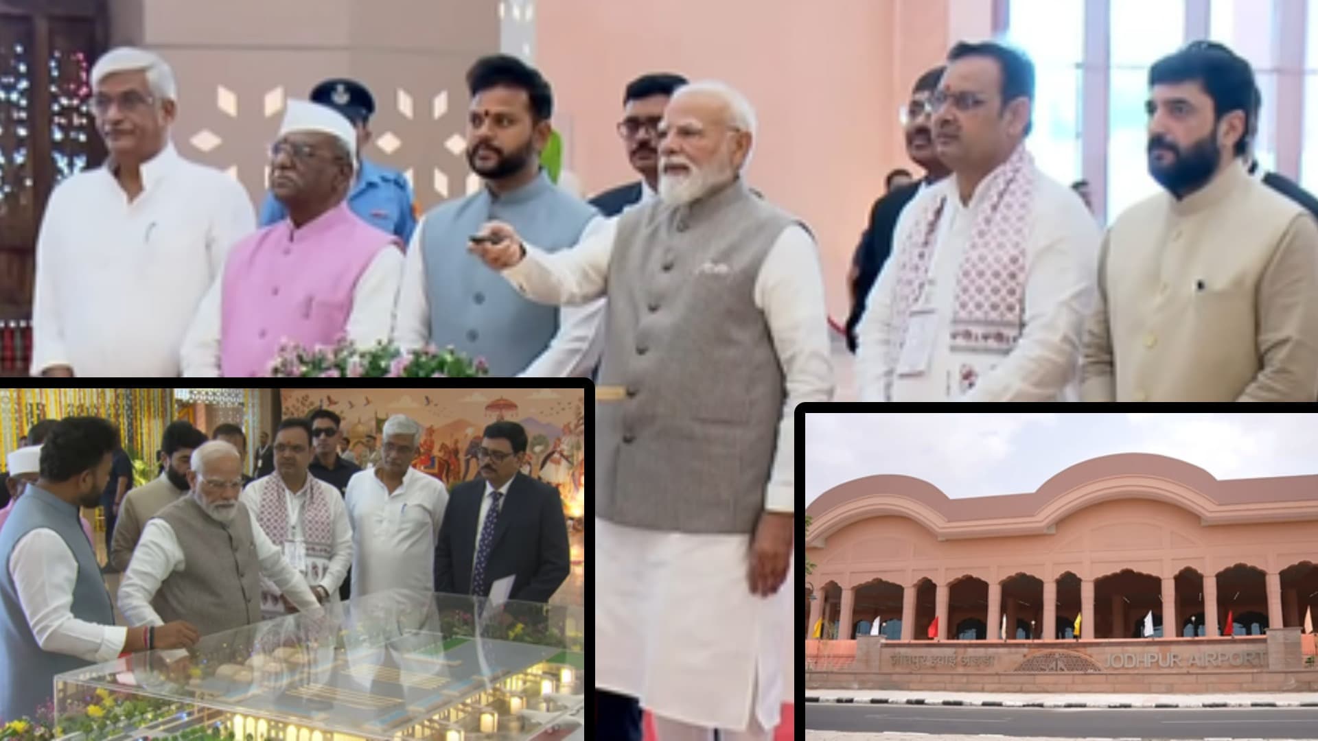 PM Modi Inaugurates Jodhpur Airport Terminal