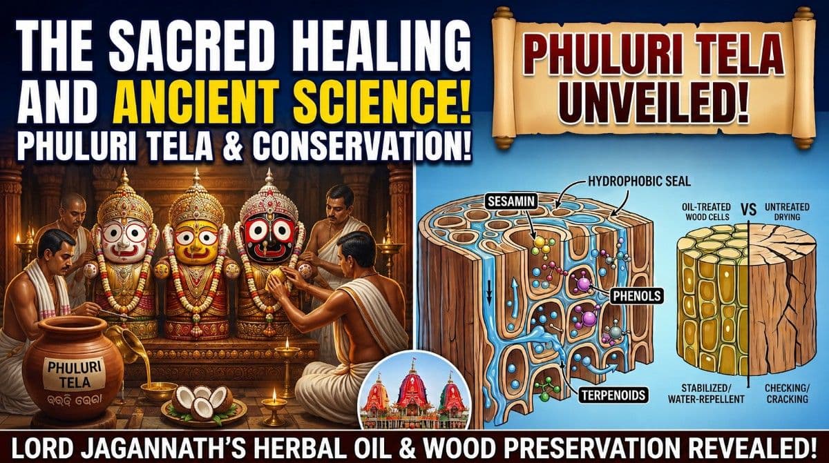 Phuluri Tela Lagi: The Secret Healing of Lord Jagannath Also Reveals an Ancient Science of Wood Preservation| Special Report
