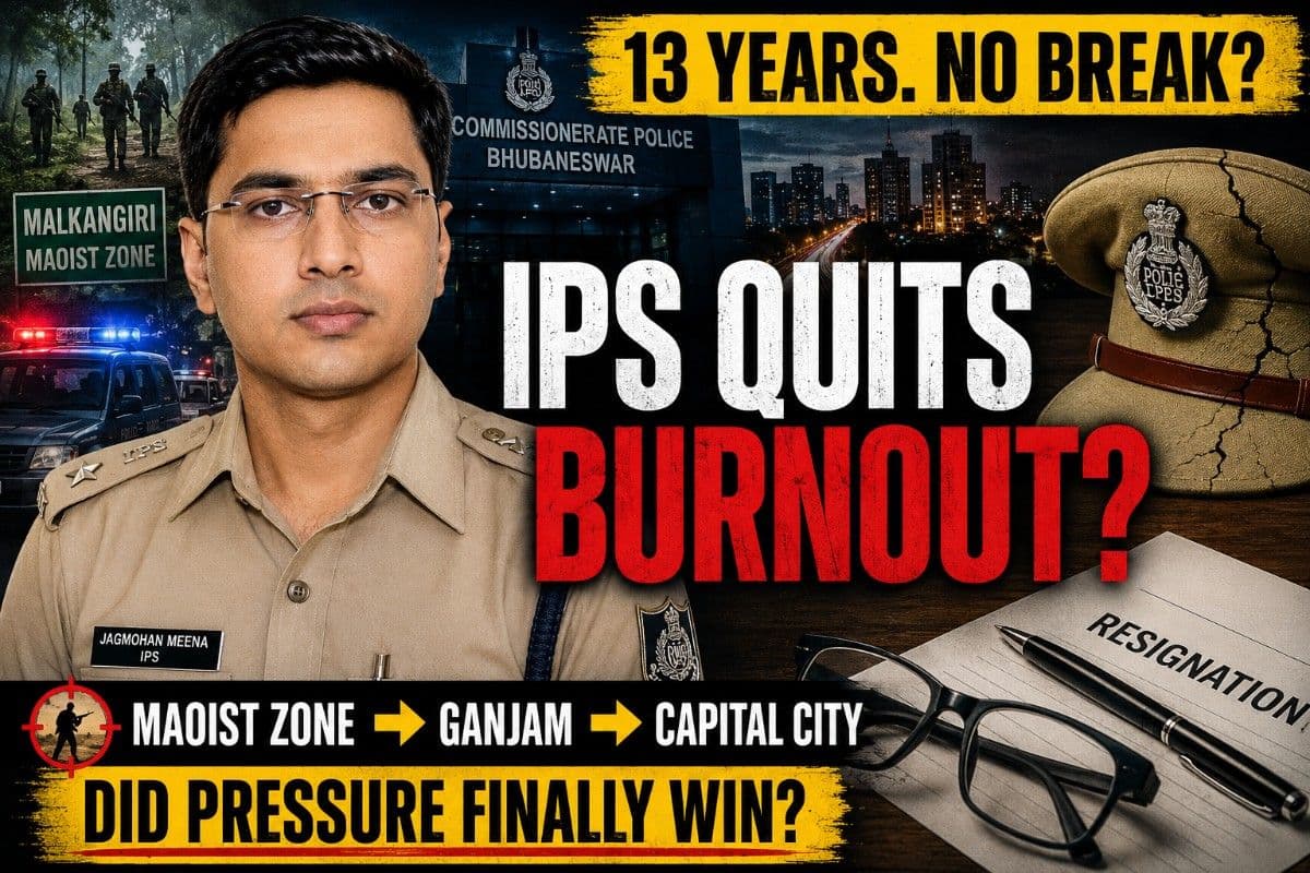 Burnout in Khaki? Did 13 Relentless Years of High-Pressure Policing Push Odisha IPS Officer Jagmohan Meena to Seek a Different Life?| Special Report