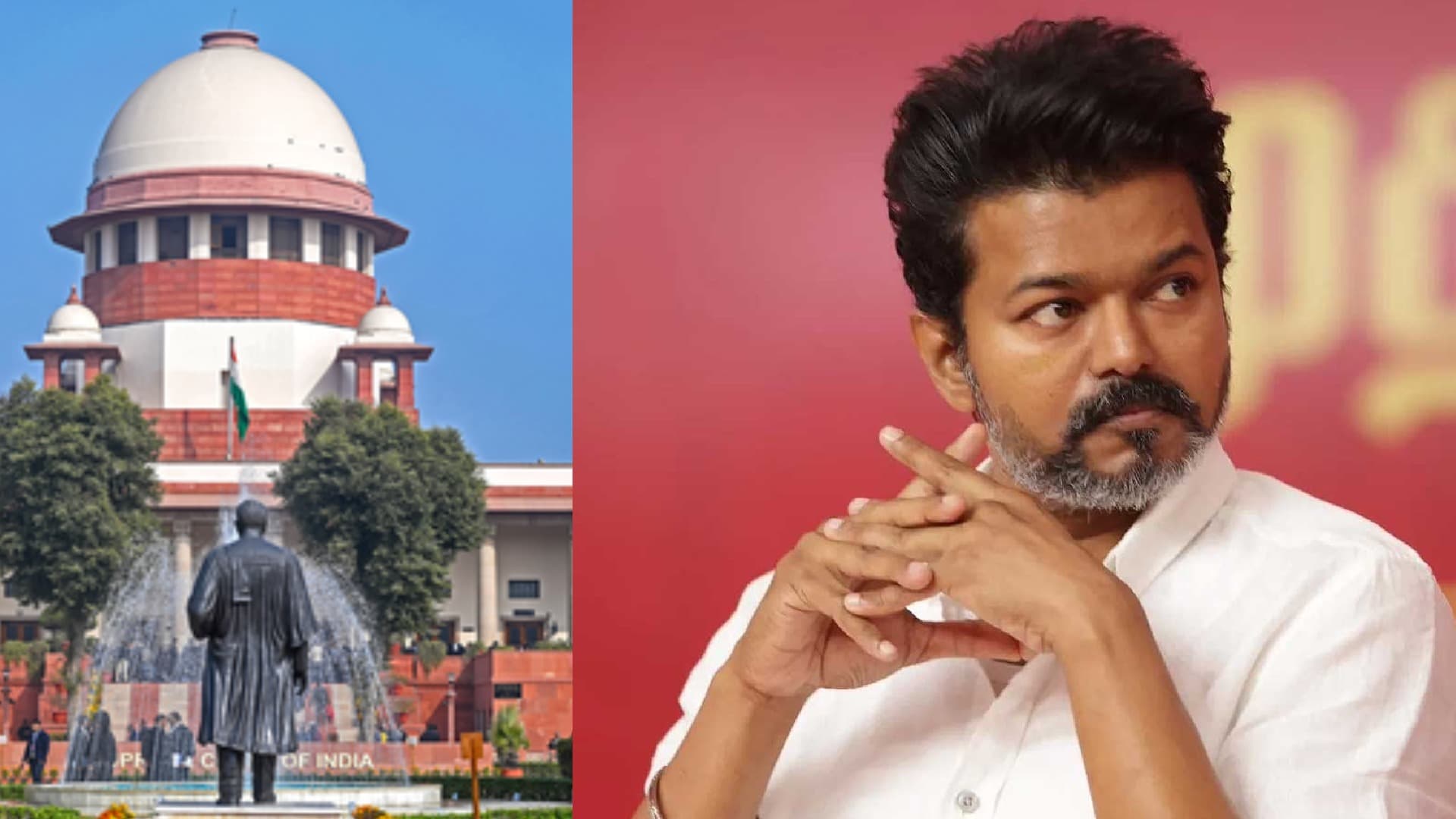 Supreme Court Refuses to Entertain DMK's Plea Seeking to Restrain CM Vijay Over Stampede Case Statements