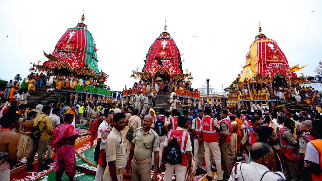 Odisha Police Rolls Out Security Blueprint For Puri Rath Yatra; 12,000 Personnel Deployed