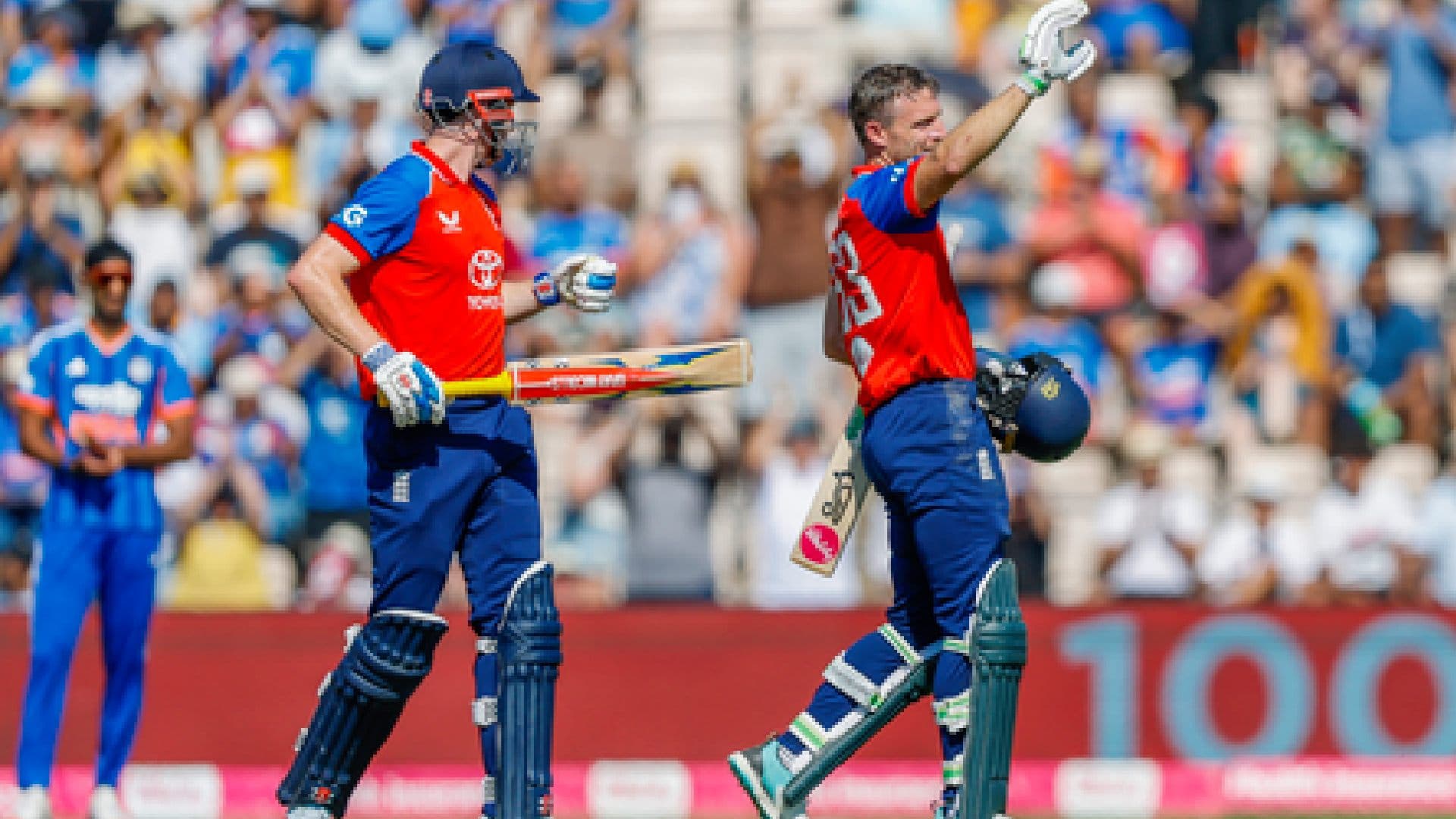 Jos Buttler's 131, Harry Brook's 95 Power England to 257/3 Against India in Fifth T20I
