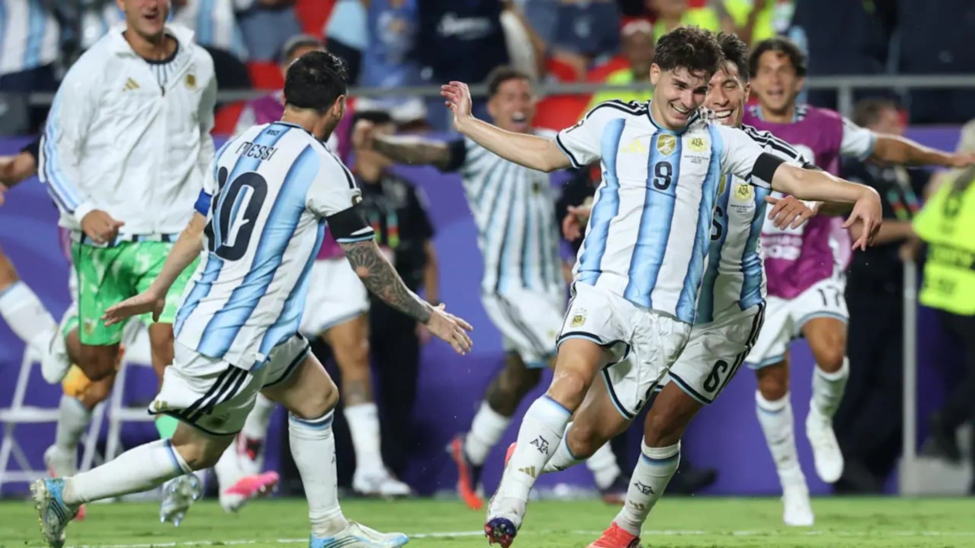 Argentina Outlast 10-Man Switzerland to Set up Semifinal Date with England