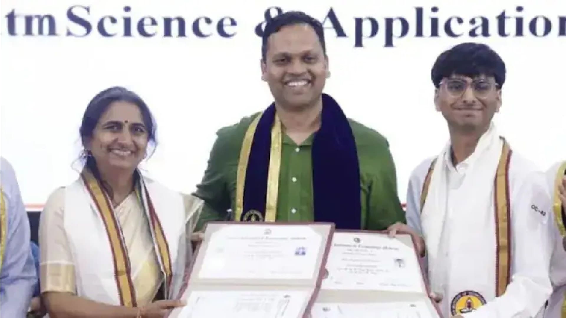 Mother and Son Graduate Together, Create Fairytale Moment at IIT Madras Convocation