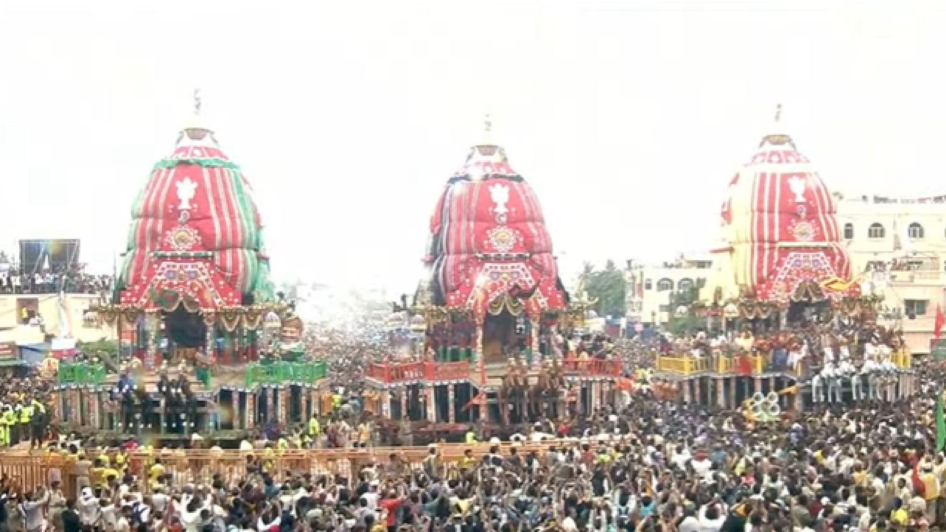 All Three Chariots Reach Saradhabali as Nandighosha Completes Journey