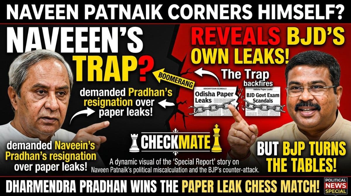 Why Naveen Patnaik's Bid to Corner Dharmendra Pradhan Ended Up Cornering Himself; How the Political Chess Went Wrong | Special Report