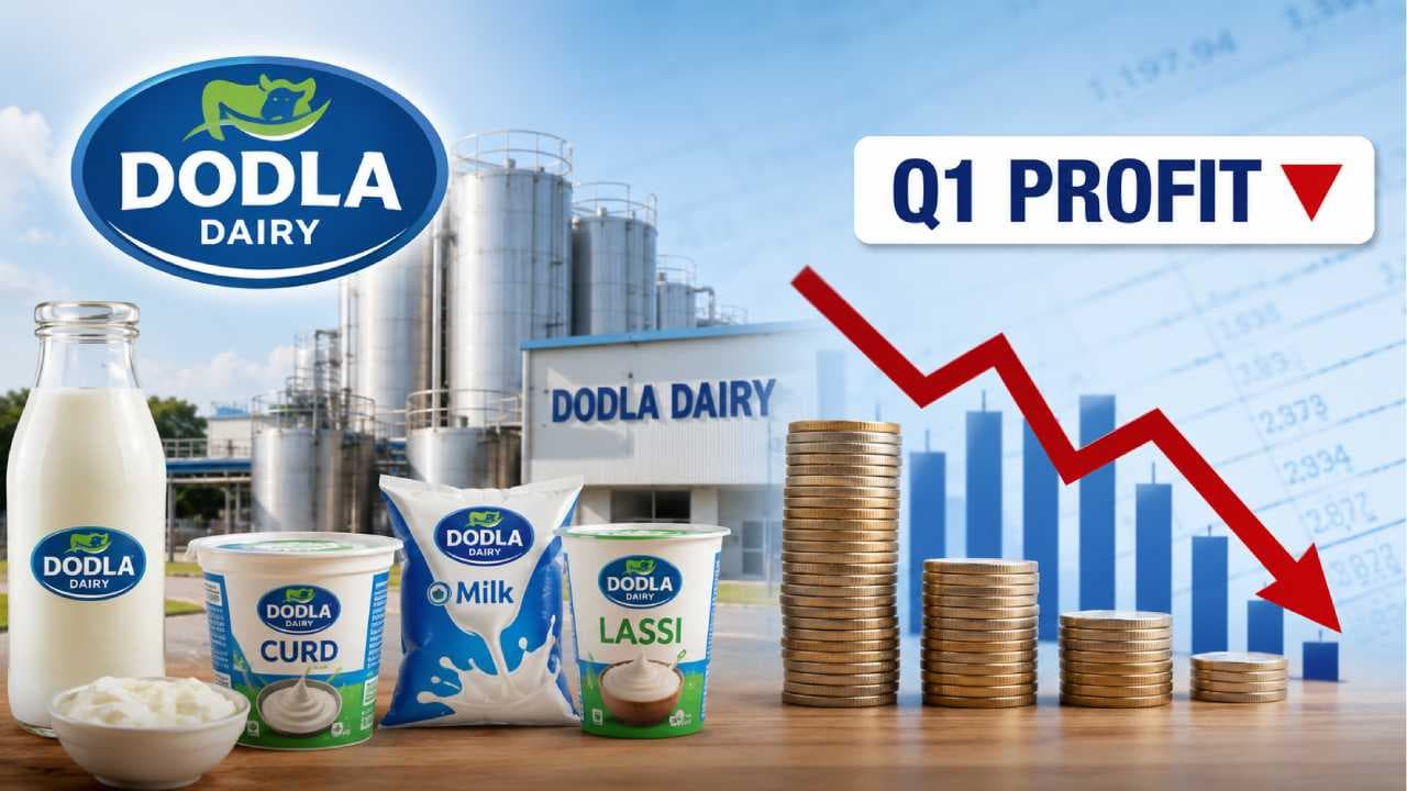 Dodla Dairy's Q1 Net Profit Declines 42 Pc in FY27
