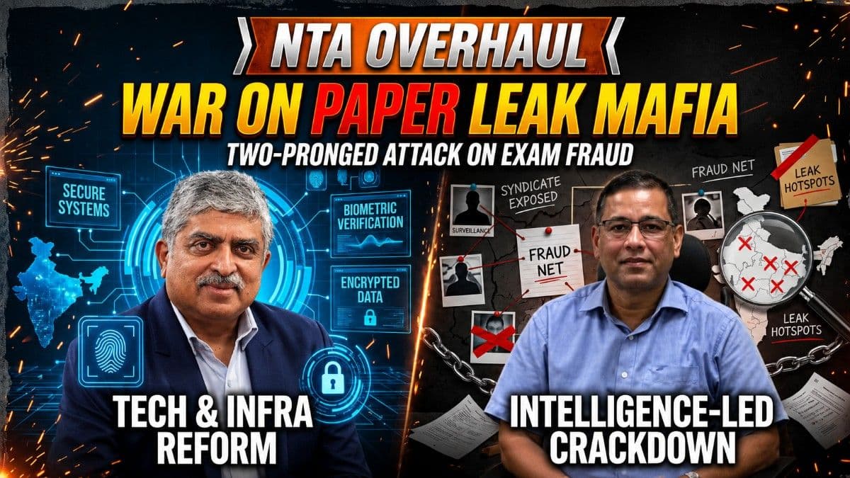 PM’s NTA Reform Panel Explained: Nilekani May Lead the Overhaul; Tapan Deka’s Entry Signals War on India’s Paper Leak Mafia| Exclusive