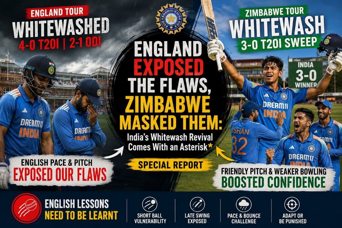 England Exposed the Flaws, Zimbabwe Masked Them: India's Whitewash Revival Comes With an Asterisk| Special Report