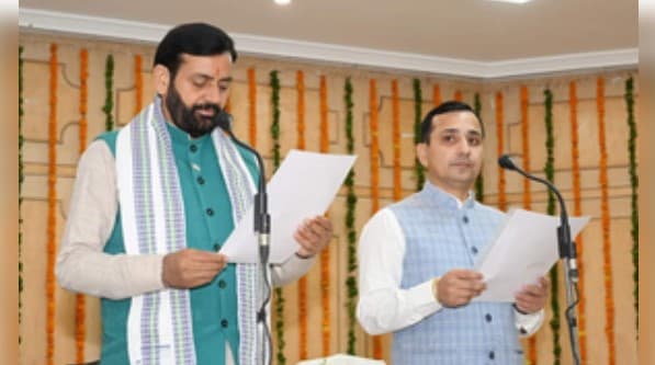 Haryana CM Administers Oath To HSSC Chairman