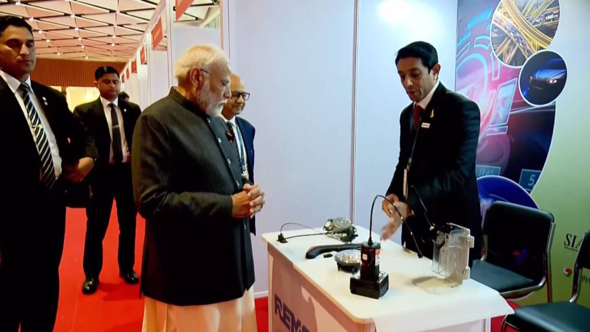 PM Modi Interacts With Industrialists At Bharat Mobility Global Expo