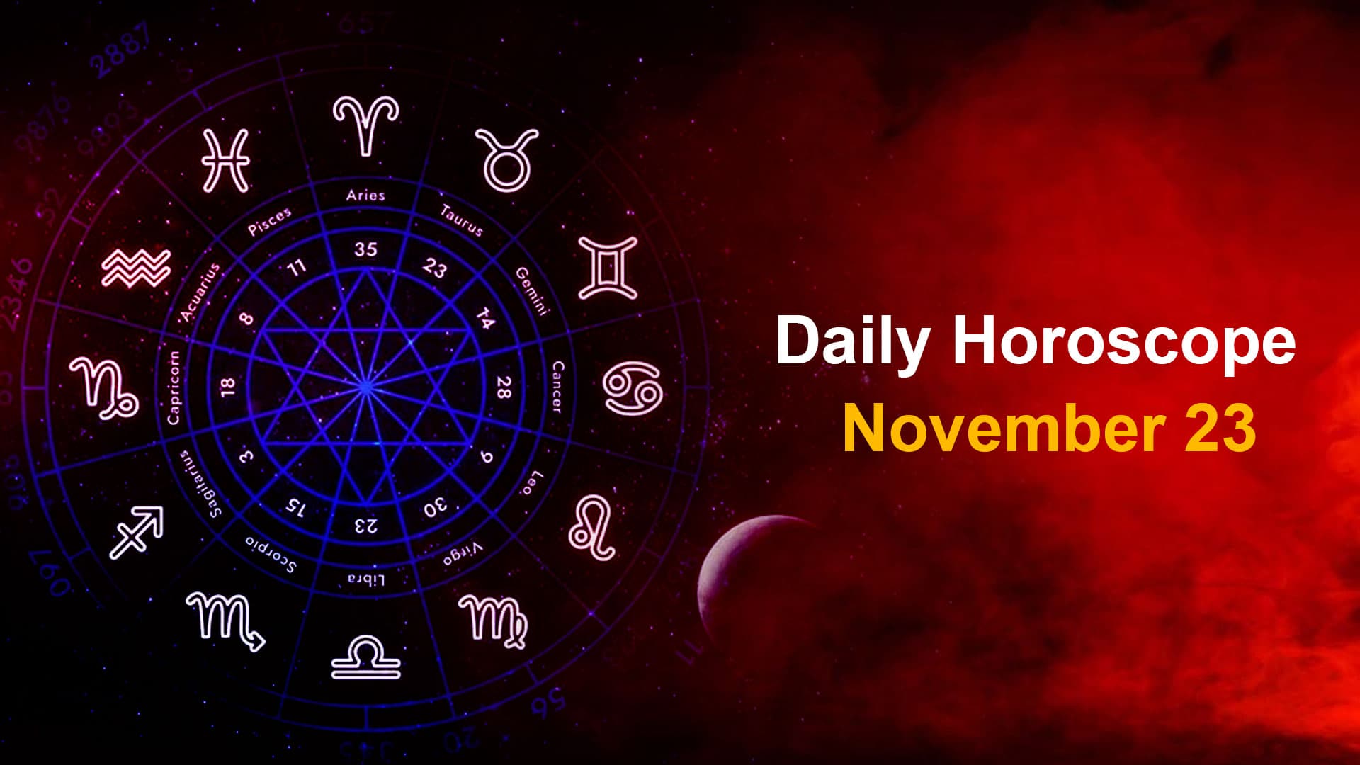 Horoscope, Nov 23: Libra To Enjoy A Marital Blissful; Pisces To Win In Legal Matters  