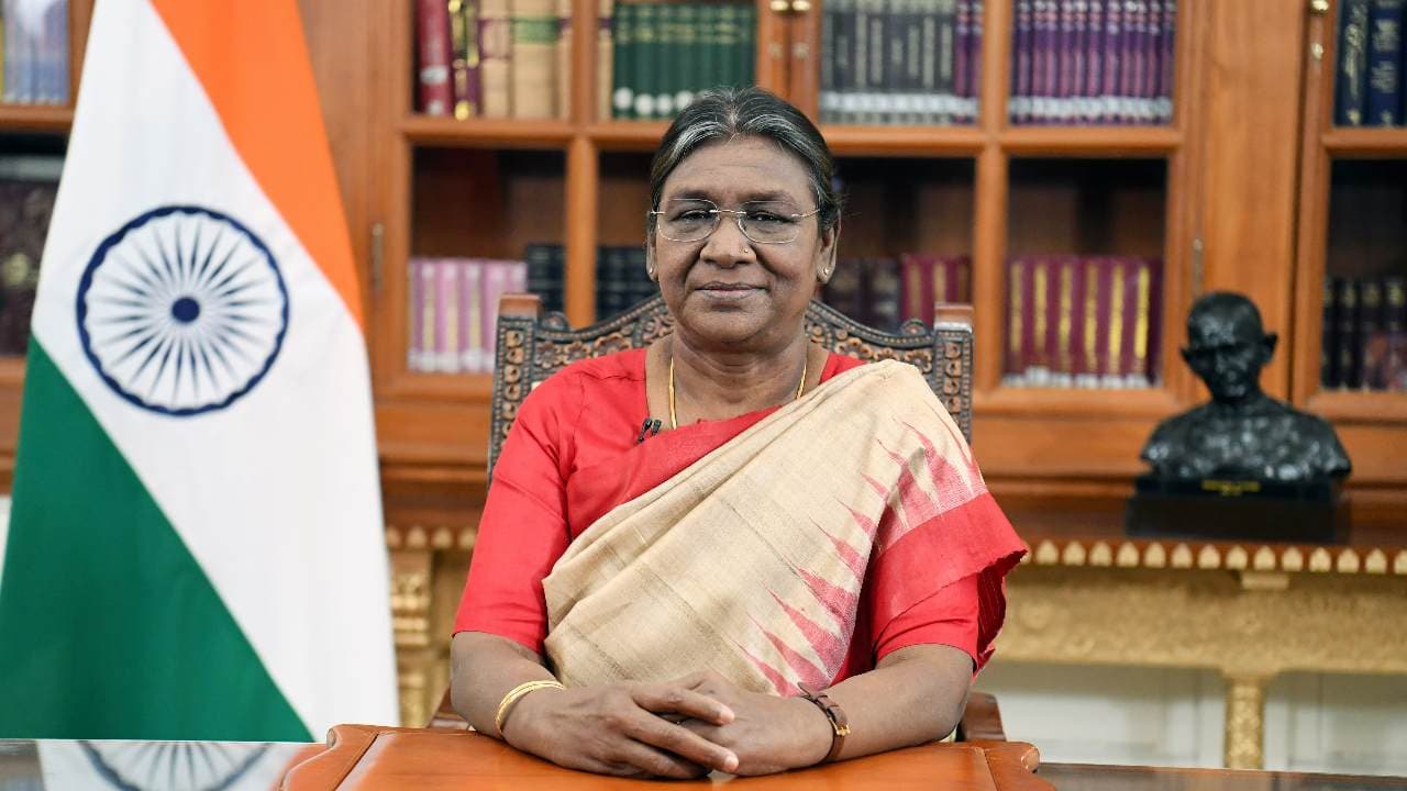 President Murmu Pays Tribute To Santha Kabi Bhima Bhoi At Madhupur 