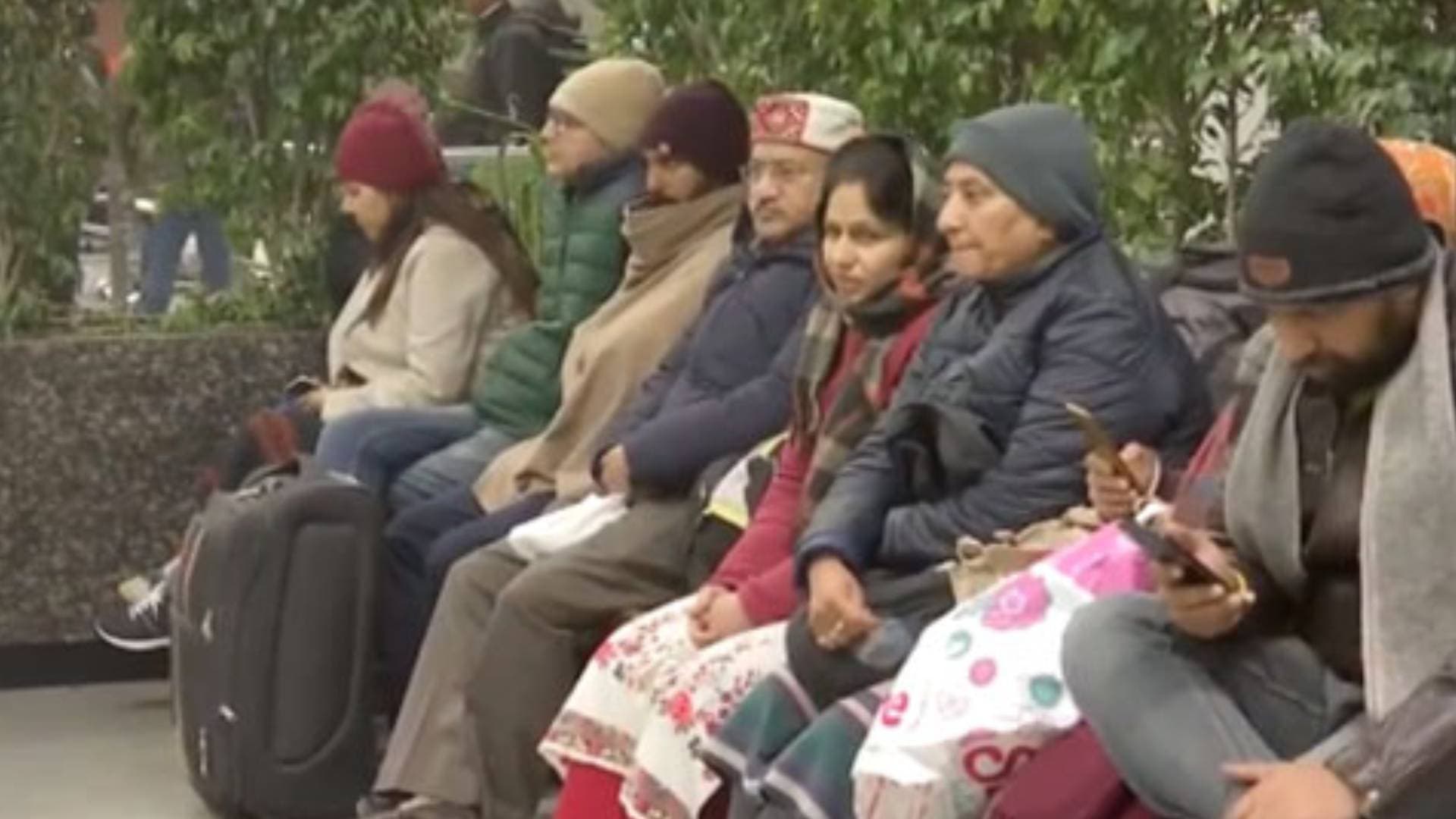 Cold Wave Grips Delhi: Flights, Trains Delayed As Dense Fog Blankets National Capital