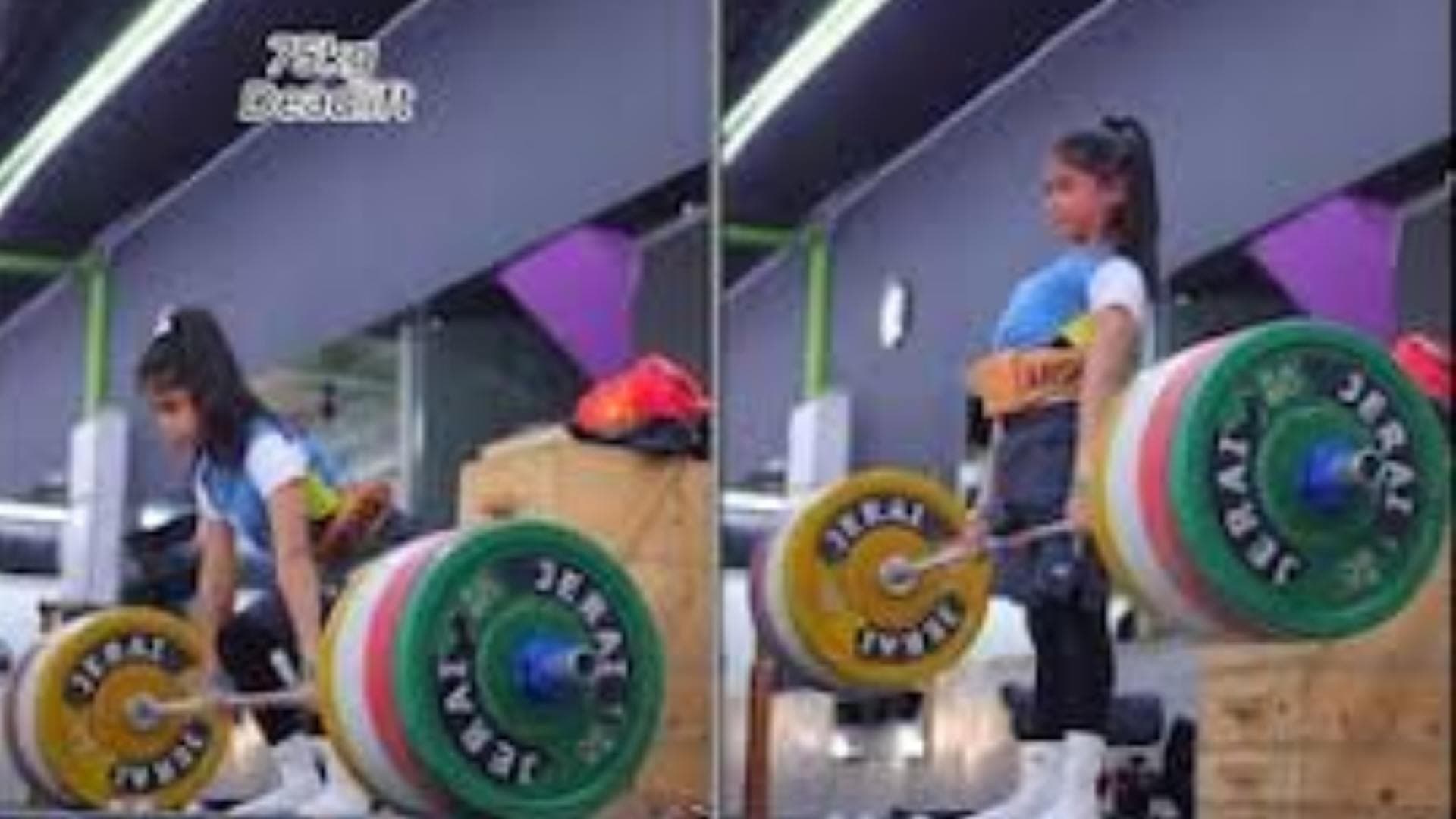 9-Year-Old Girl Stuns Internet With Her 75 Kg Deadlift