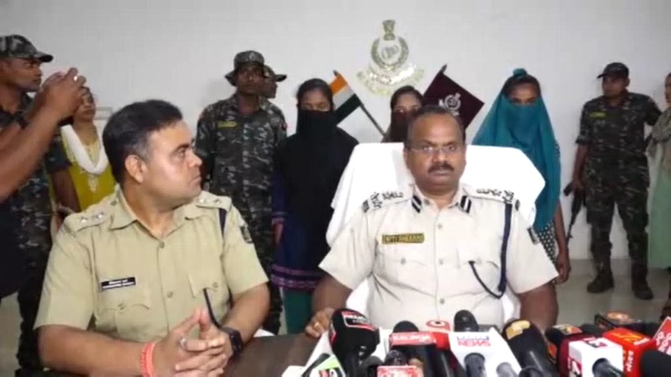 Three Hardcore Women Maoists Arrested In Malkangiri