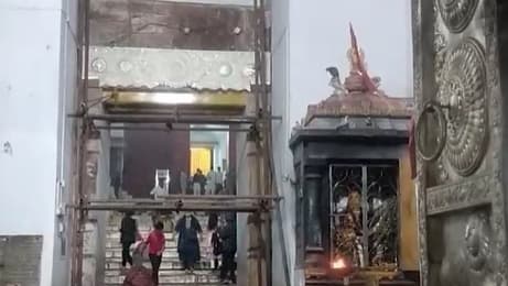 Silver Lining Work Resumes In Puri Shreemandir
