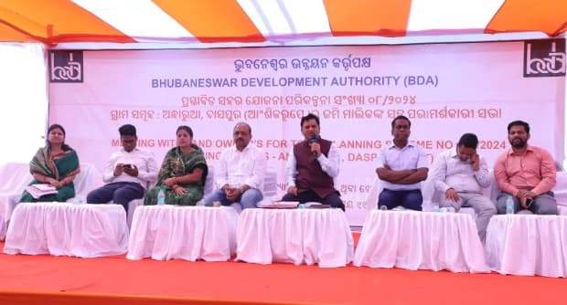 BDA Conducts Public Hearing For TP8 Scheme To Expedite Bhubaneswar’s Inner Ring Road