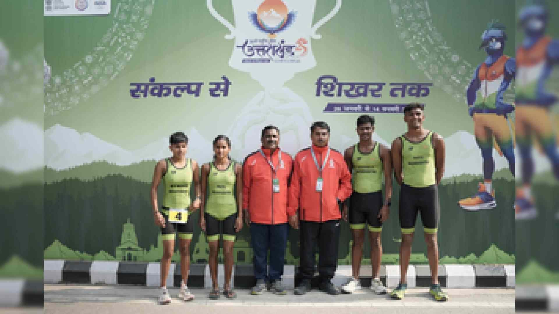 38th National Games: Maharashtra’s Endurance Champions Excel With 6 Medals In Triathlon