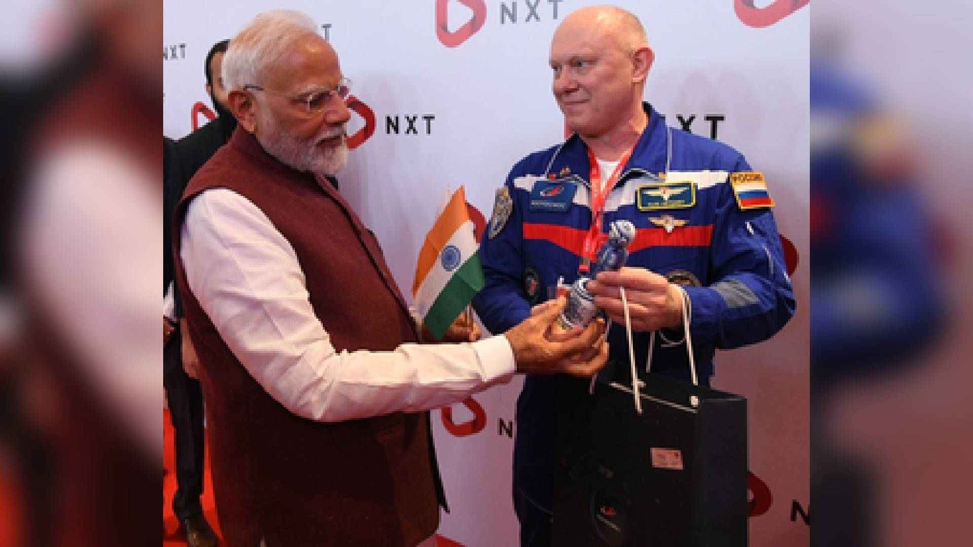 PM Modi Meets Russian Cosmonaut, Hails Historic Space Ties Between Both Countries