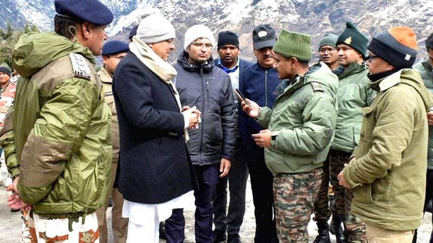 Chamoli Avalanche: CM Dhami Reaches Disaster Operations Centre, Monitors Search Ops