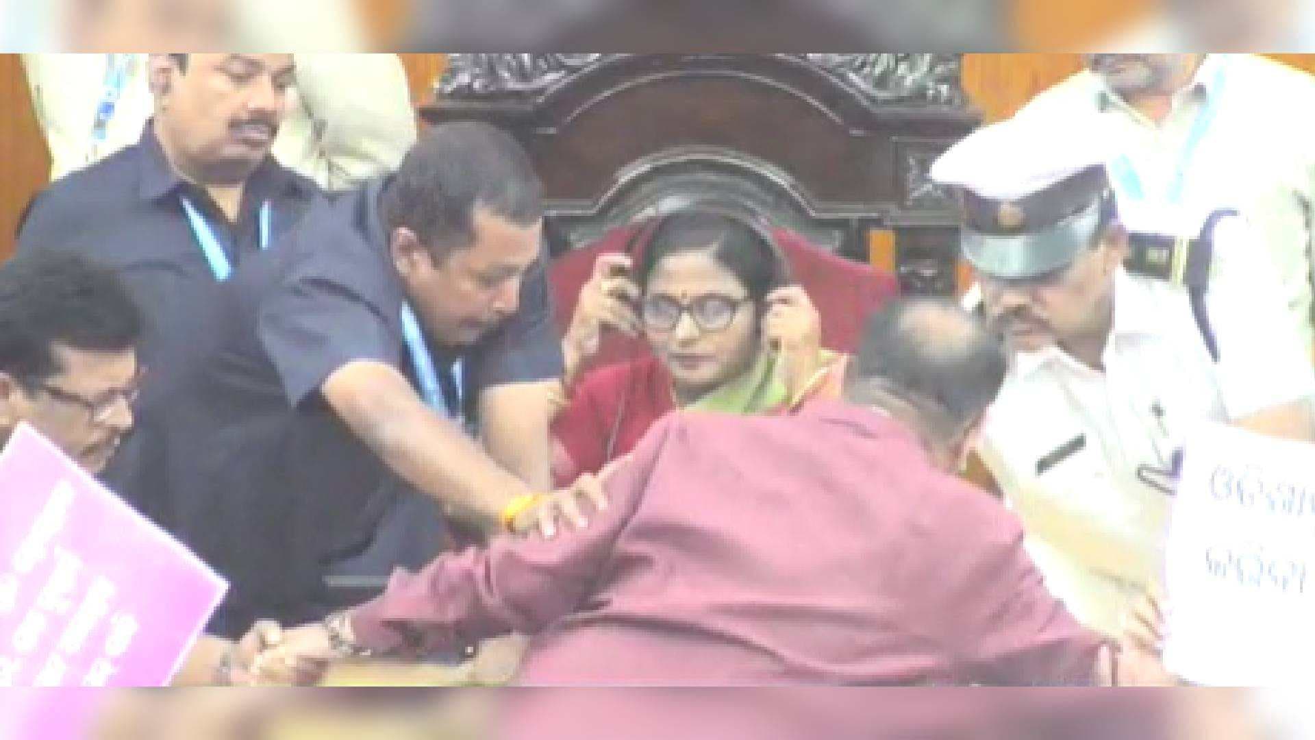 Congress MLA Tara Bahinipati Suspended From Assembly For 7 Days