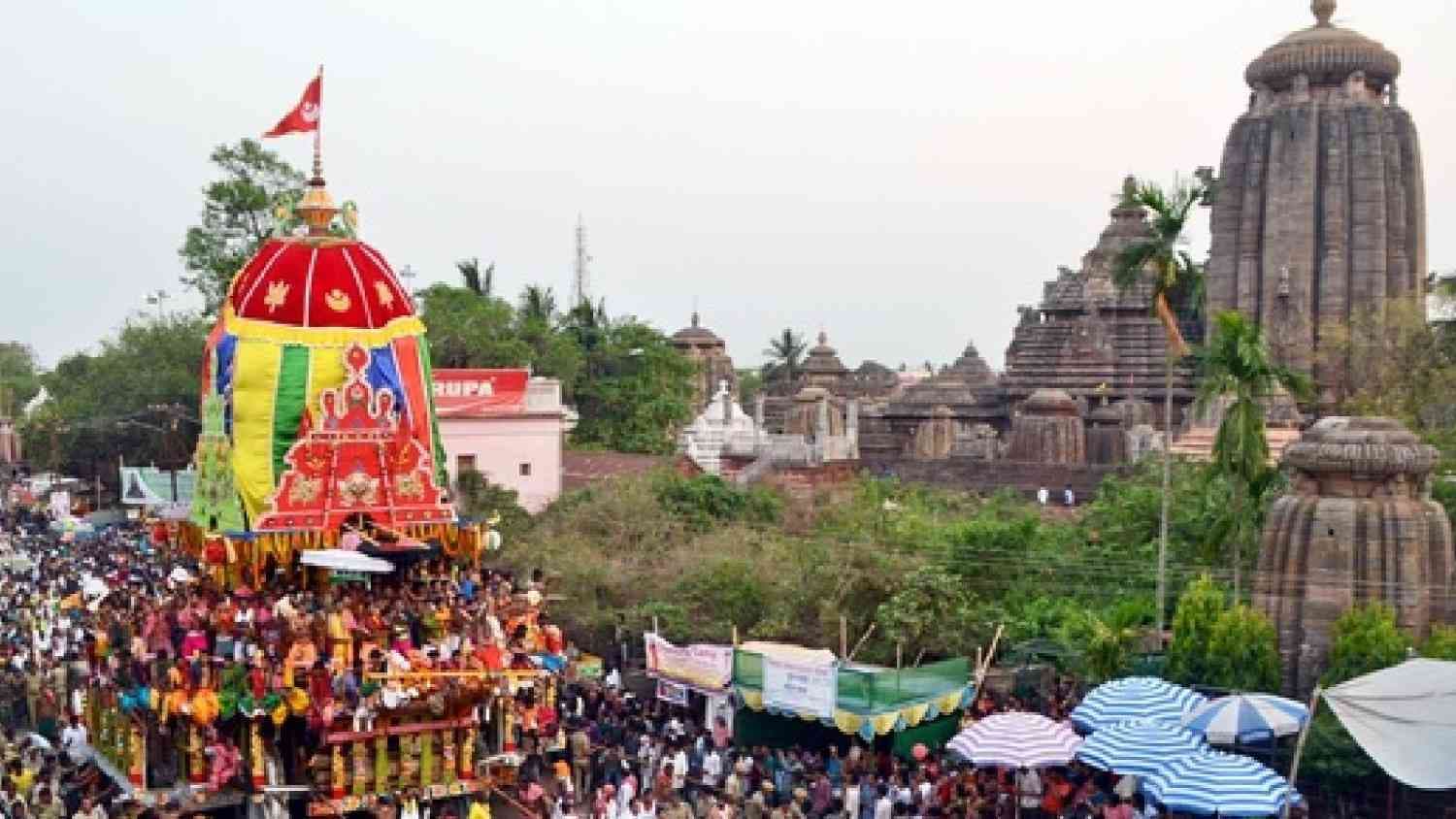Rukuna Rath Yatra Today: Thousands Gather To Witness Divine Journey Of Lord Lingaraja
