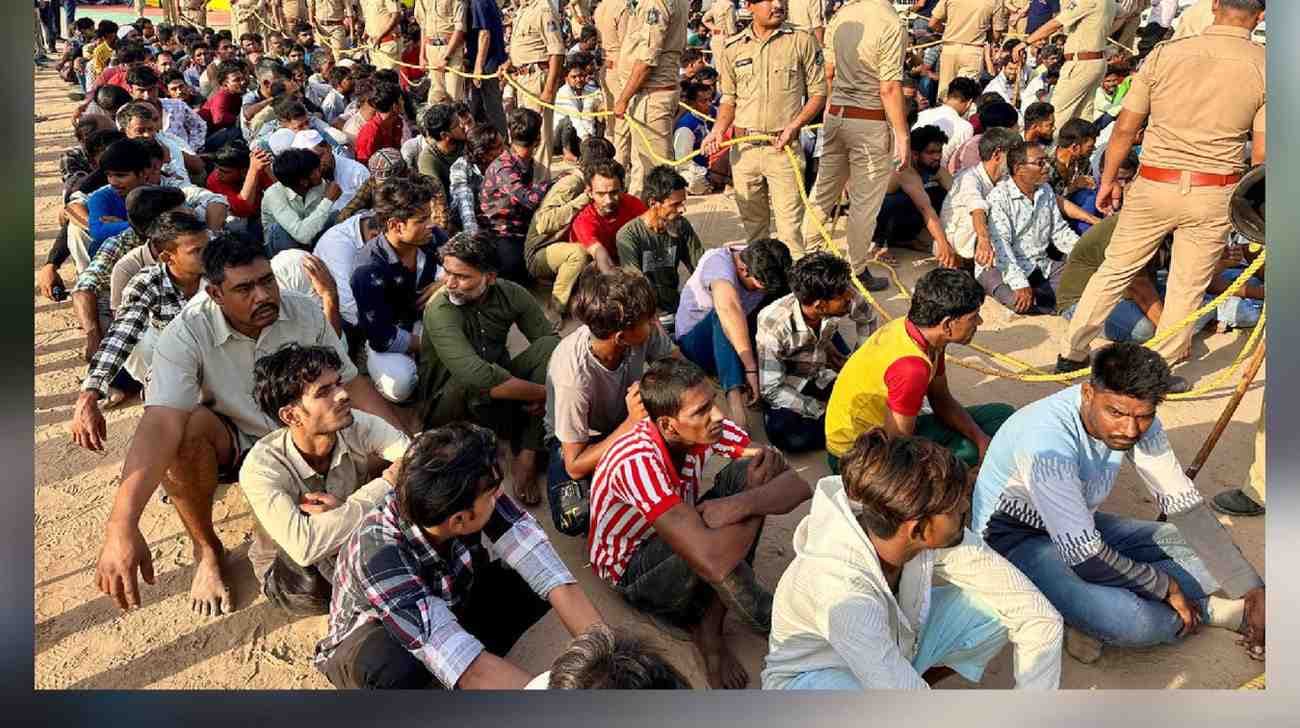 Gujarat: Over 500 Suspected Bangladeshi Nationals Caught In Vadodara
