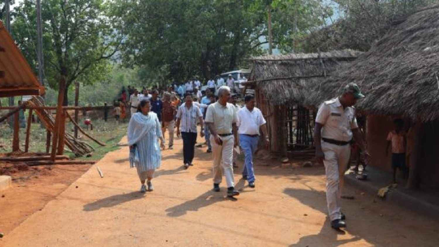Odisha Chief Secy Reviews Key Development Works In Jajpur's Nagada