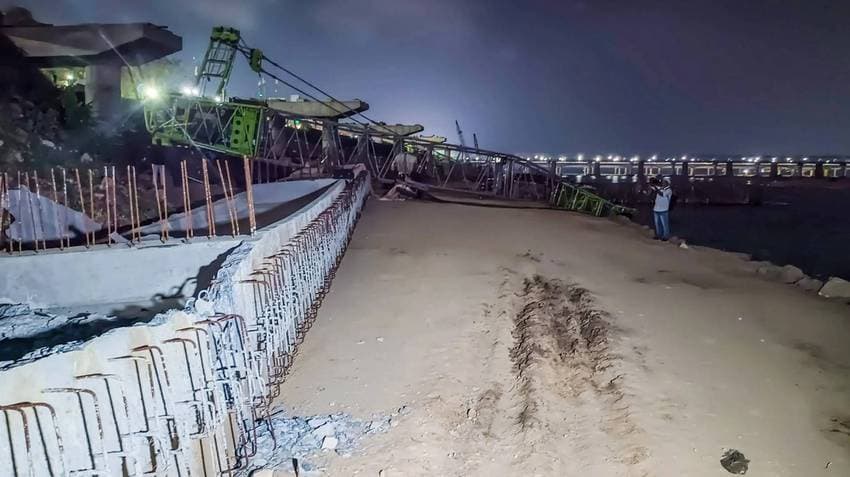 Cuttack Bridge Collapse: Investigation Reveals Crane Malfunction