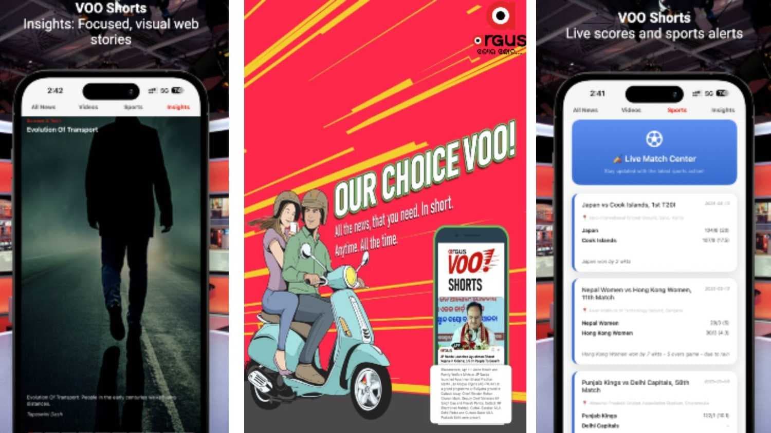 VOO Shorts: New Feature Of Argus News App Launched
