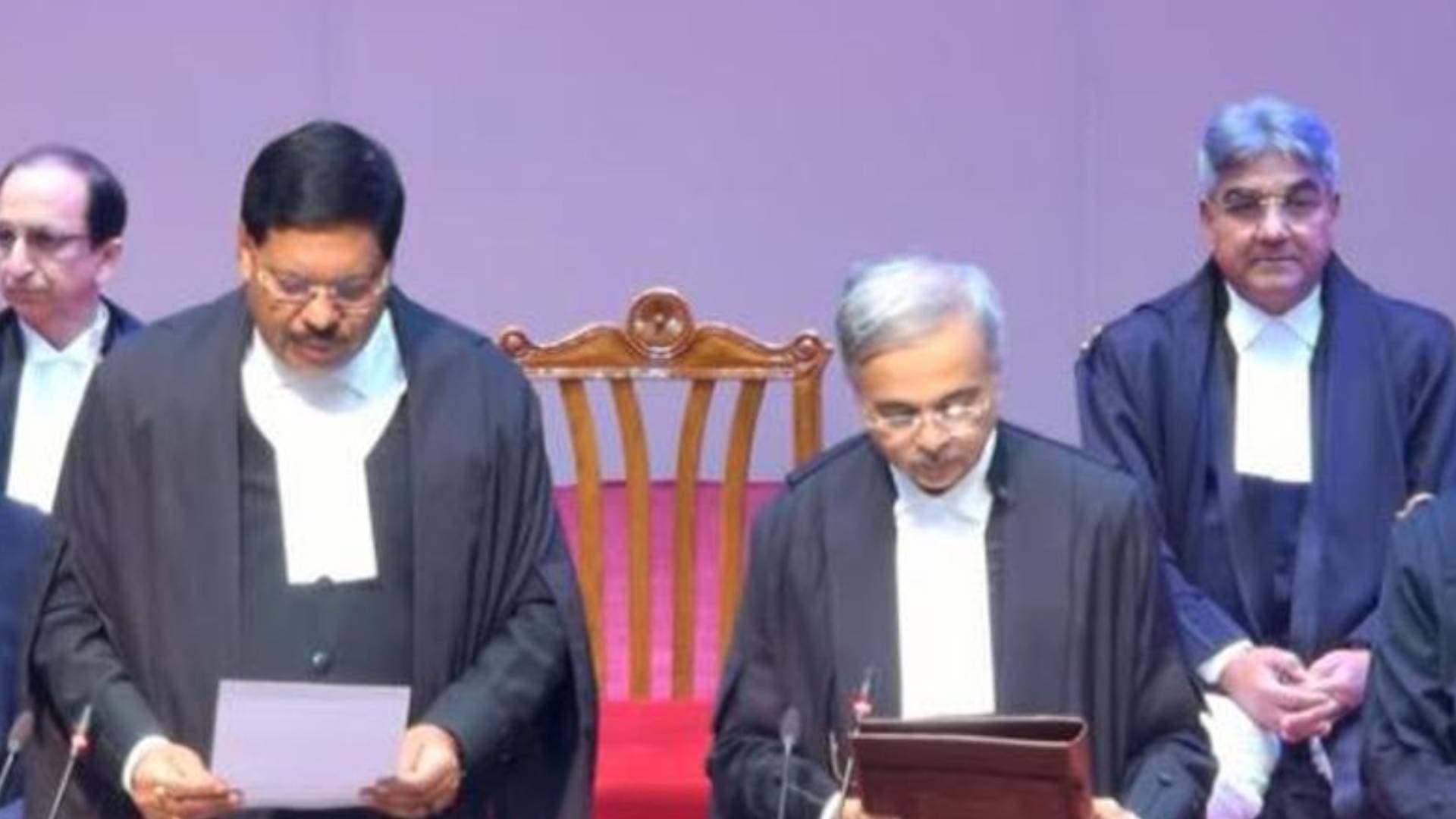 CJI Gavai Administers Oath Of Office To Three SC Judges