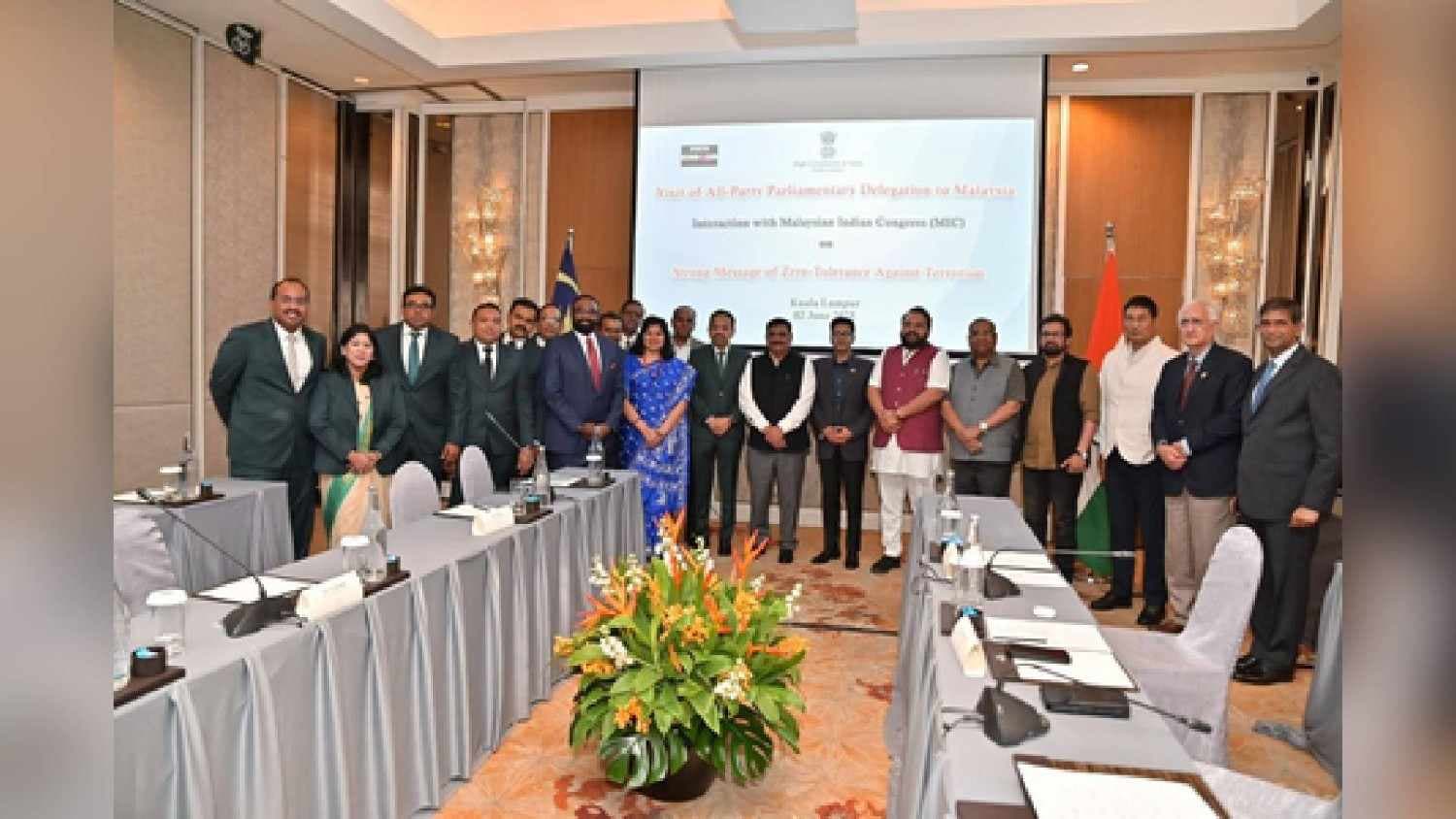 Indian Delegation Conveys India's Stance On Terrorism To Malaysian Political Leaders, Think-Tanks
