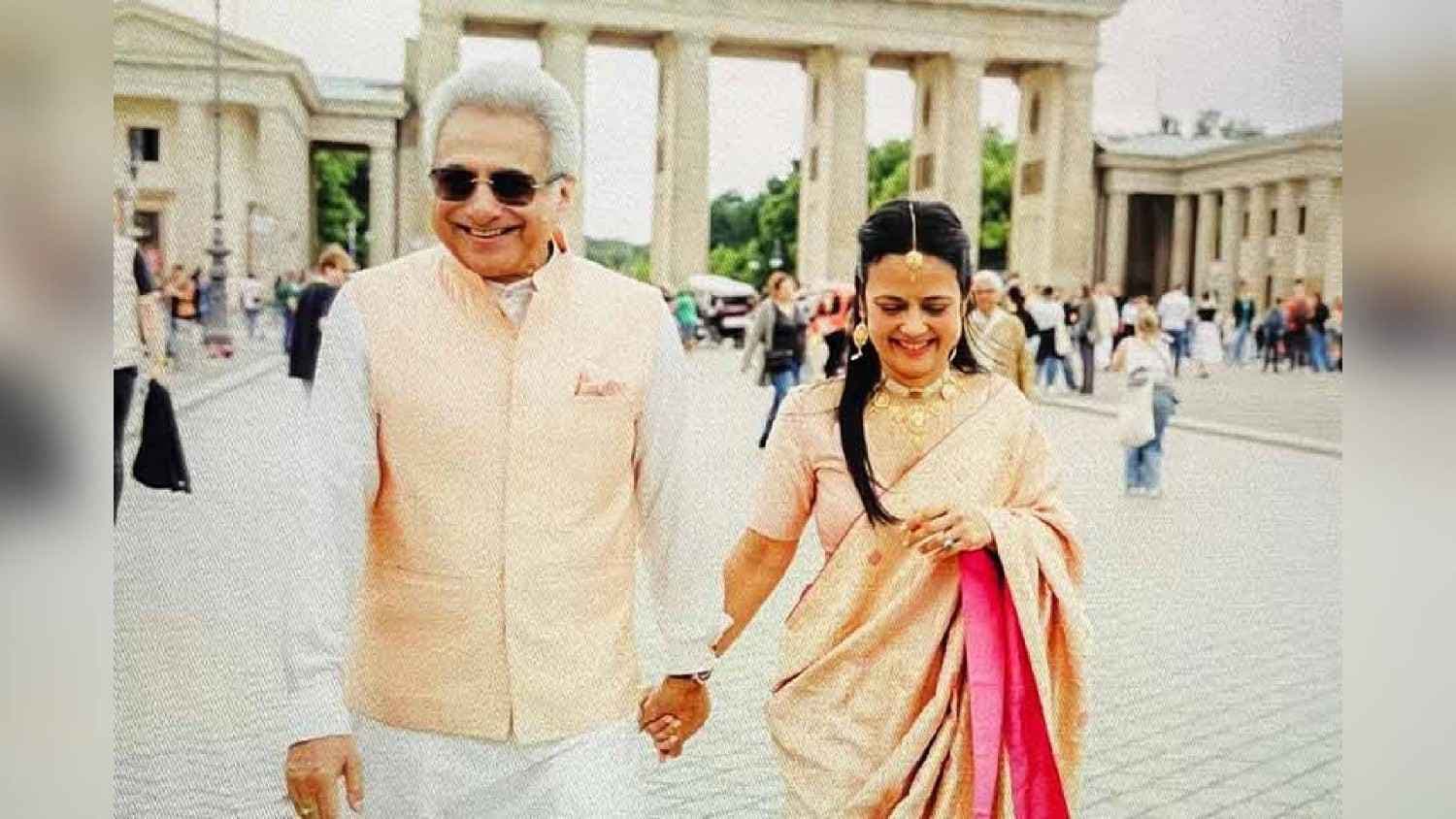 Former MP Pinaki Misra Ties Knot With Trinamool MP Mahua Moitra!
