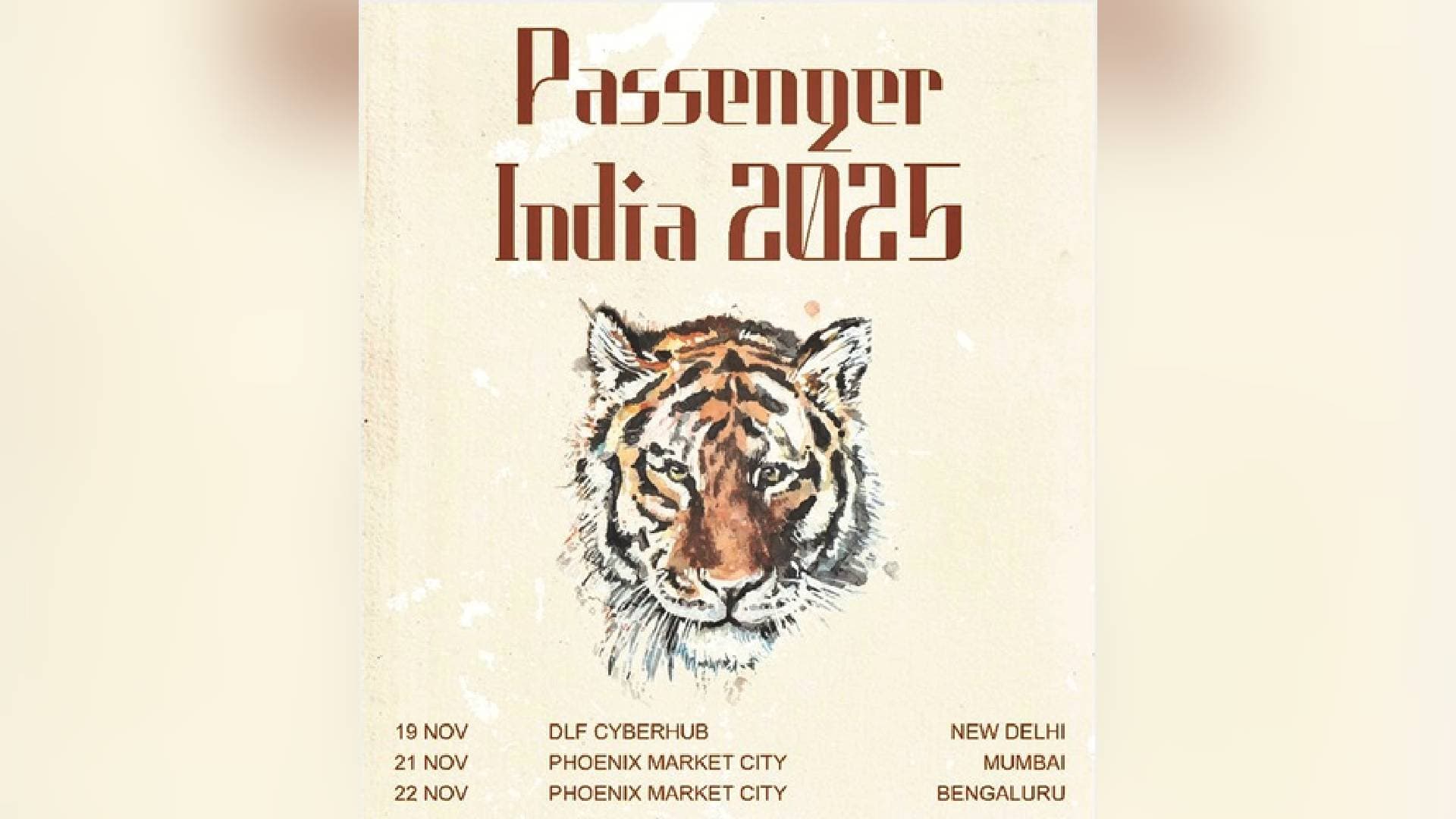 ‘Let Her Go’ Hitmaker Passenger To Make Three-City Debut India Tour In November