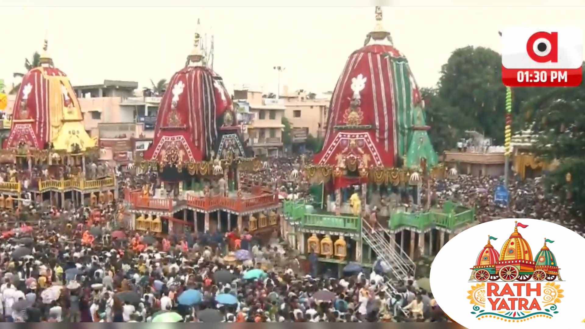 Puri Rath Yatra: Taladhwaja, Darpadalana, Nandighosha Reach Gundicha Temple