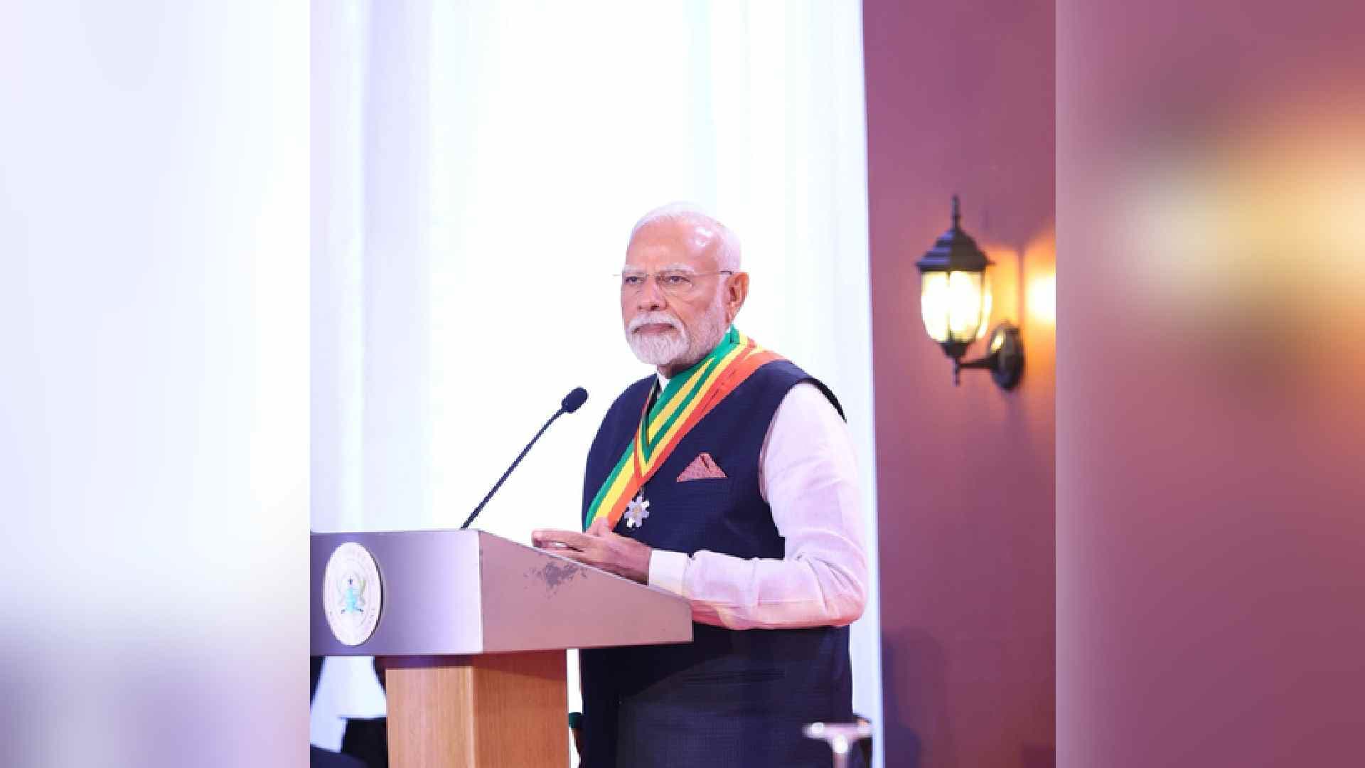 ‘Dedicate It To Bright Future Of India’s Youth, Their Aspirations’: PM Modi On Receiving Ghana’s Top National Honour