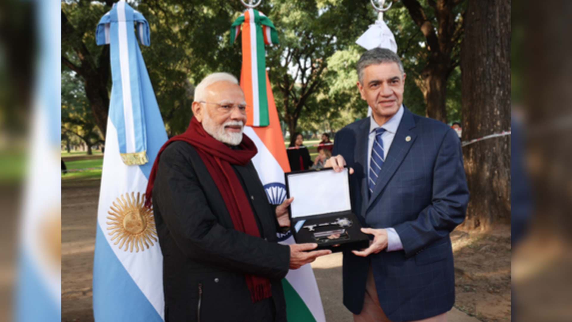 PM Modi Honoured With Symbolic 'Key To The City Of Buenos Aires' During Landmark Argentina Visit
