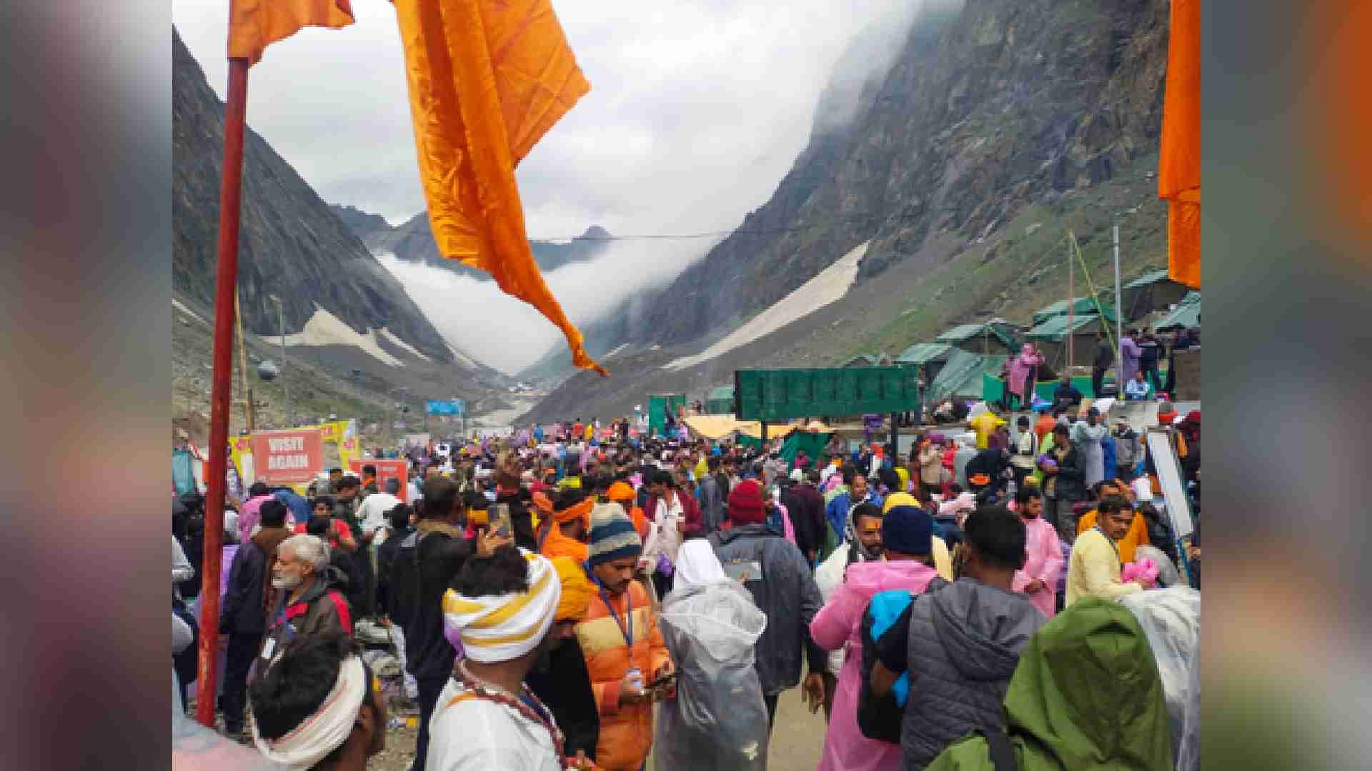Amarnath Yatra Suspended For A Day Due To Heavy Rainfall