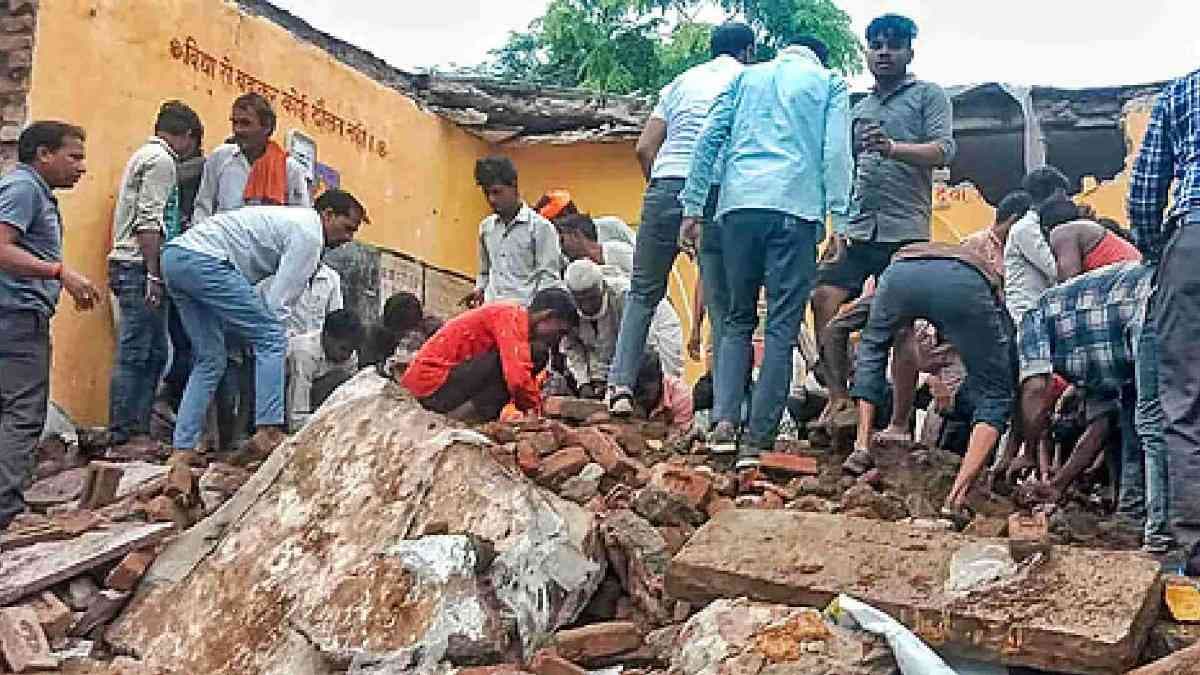 Rajasthan School Building Collapse: Death Toll Reaches Six, PM Modi Expresses Grief
