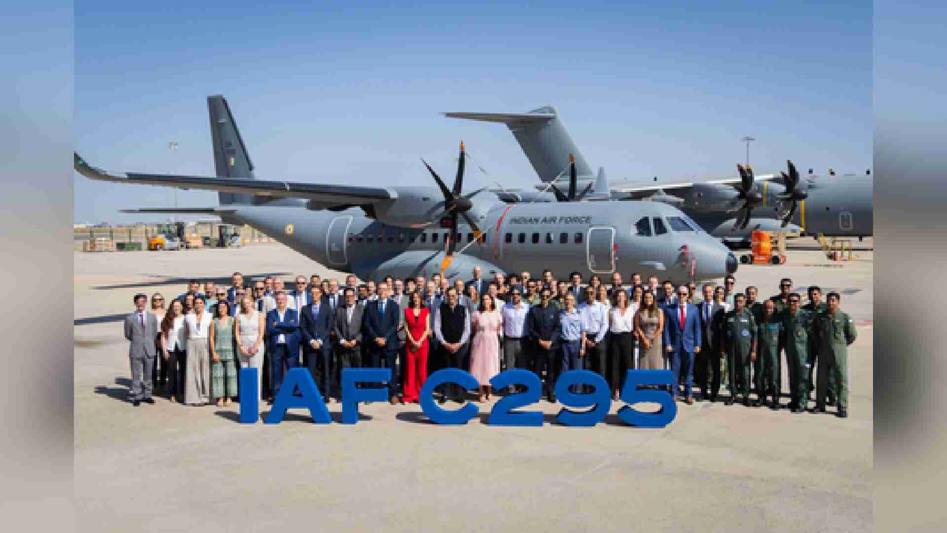 Indian Envoy Receives Final 16 Airbus C-295 Military Transport Aircraft In Spain