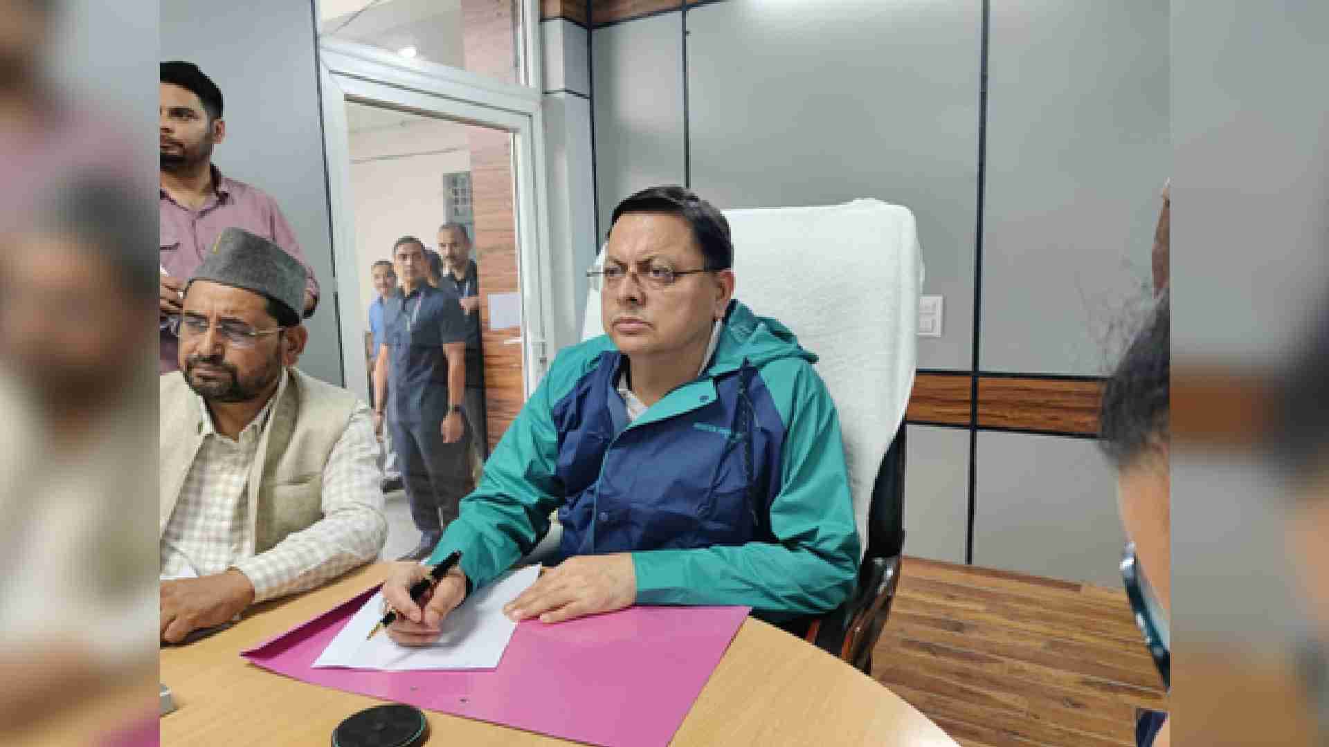 Uttarkashi Clouburst: CM Dhami Conducts Aerial Inspection, Instructs Officials To Expedite Rescue Ops