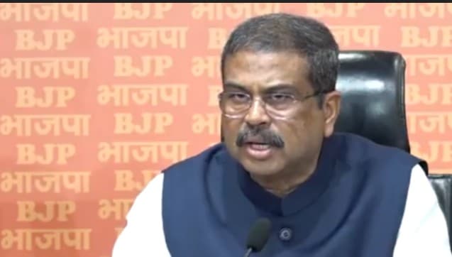 Pradhan Slams Congress, Defends EC Over Voter Rolls