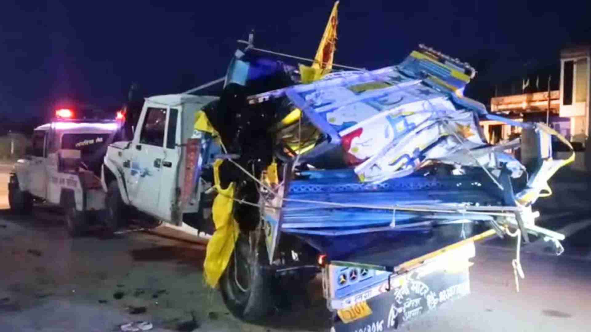 Truck Collides With Container In Rajasthan's Dausa, 11 Killed
