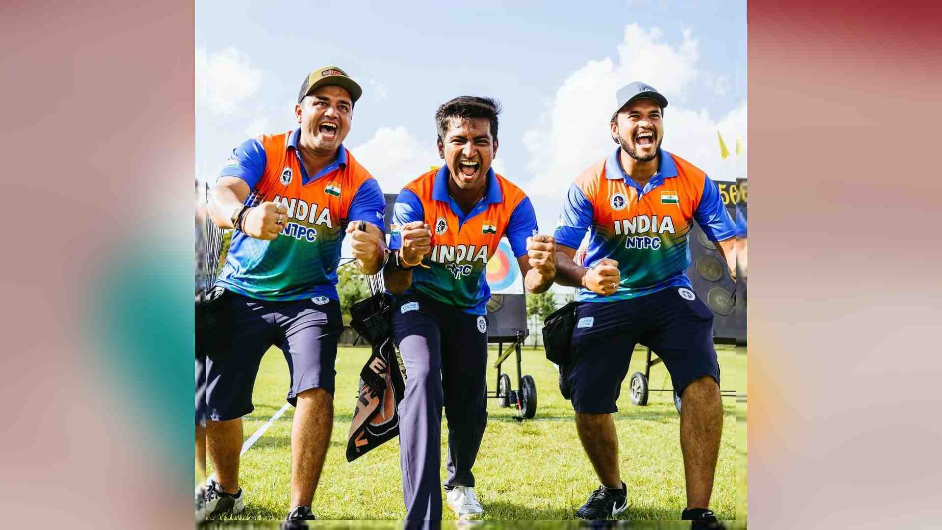Archery World C'ships: Compound Men's Team Strikes Gold, Mixed Team Takes Silver