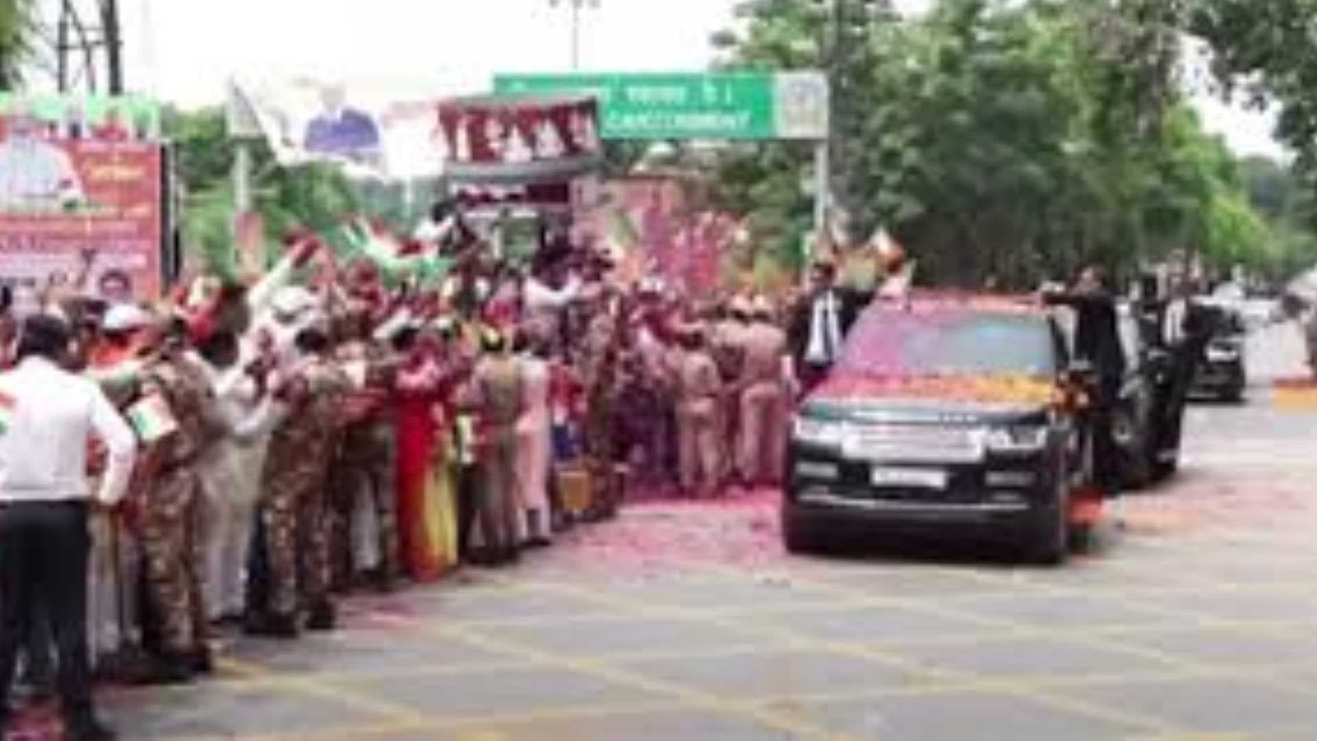 Varanasi Gives Rousing Welcome To PM Modi