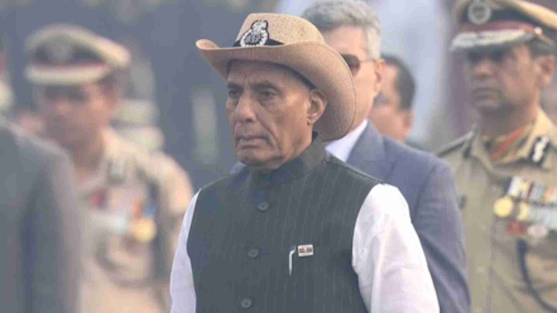 Rajnath Singh Pays Tribute To Martyrs On Police Commemoration Day