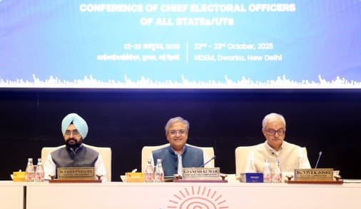 ECI Concludes National CEOs Meet On SIR Preparedness